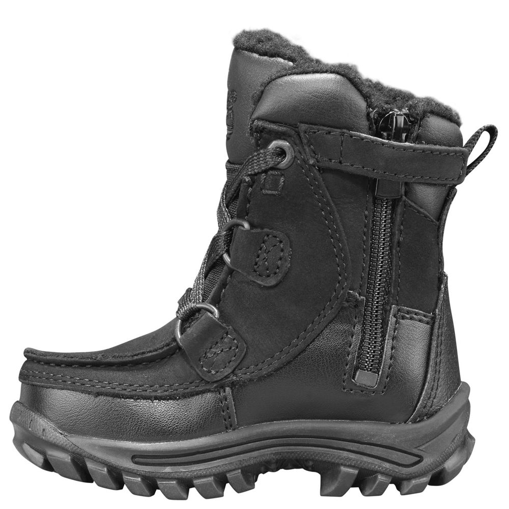 Botas de Nieve Timberland Niños Toddler Chillberg Waterproof Negras - Chile HWZ-380745